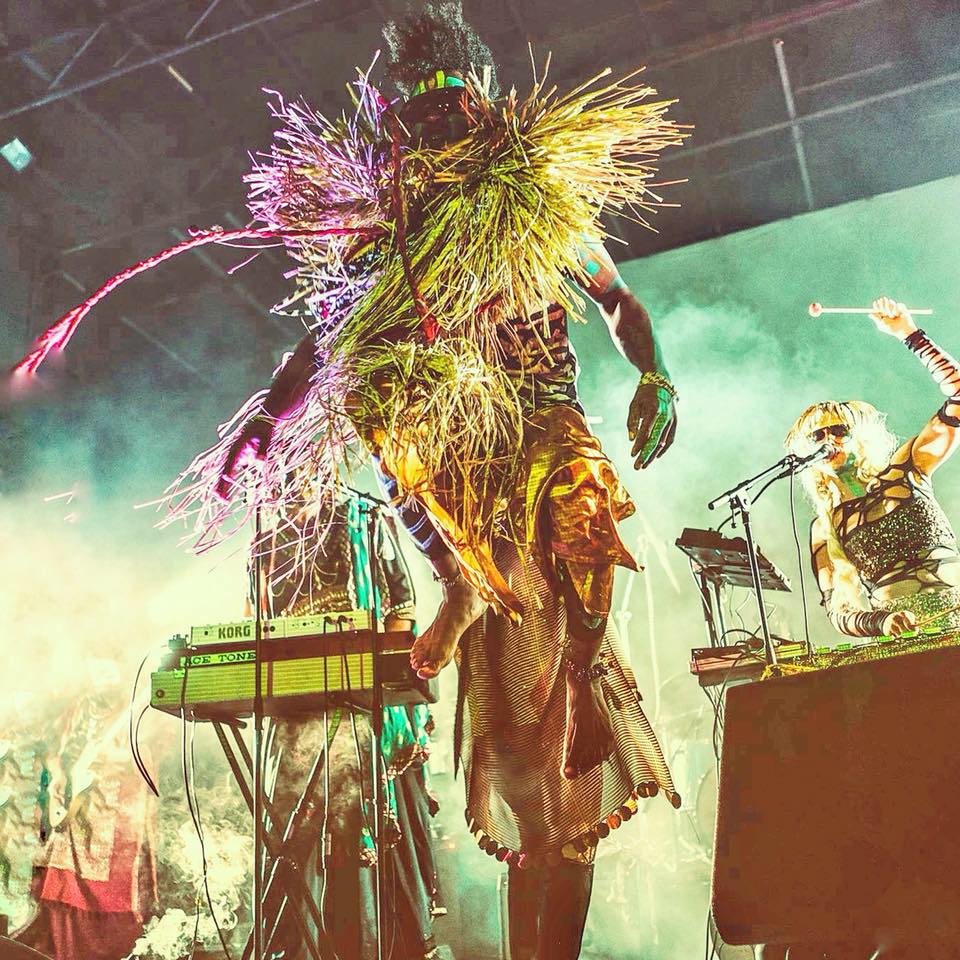 Austin Texas collective Golden Dawn Arkestra combine afropop and jazz to create moments of transcendence